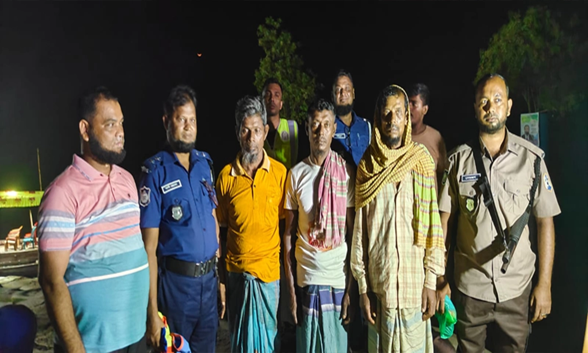 দশমিনায় নিষেধাজ্ঞার প্রথম রাতেই তিনজনের কারাদণ্ড