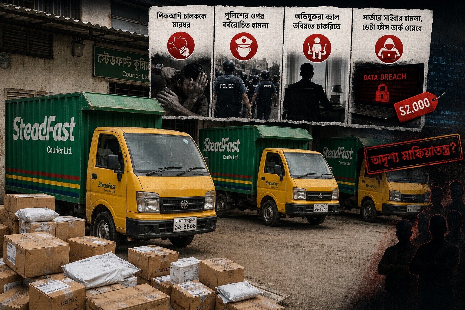 স্টেডফাস্ট কুরিয়ারকে ঘিরে কমপ্লায়েন্স, কর্মপরিবেশ ও সাইবার নিরাপত্তা নিয়ে বাড়ছে প্রশ্ন