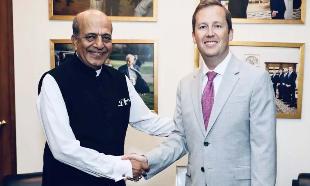 মার্কিন বিশেষ দূত সার্জিও গরের সঙ্গে ভারতীয় হাইকমিশনারের বৈঠক