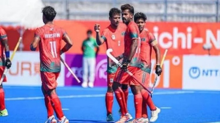 শ্রীলঙ্কাকে ৫-১ গোলে হারিয়ে এশিয়ান গেমসে বাংলাদেশের প্রথম জয়