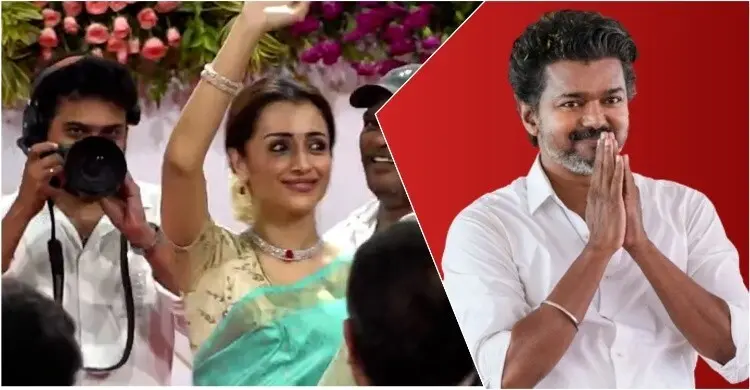 বিজয়ের শপথ অনুষ্ঠানে তৃষার উপস্থিতি, নতুন করে প্রেমের গুঞ্জন