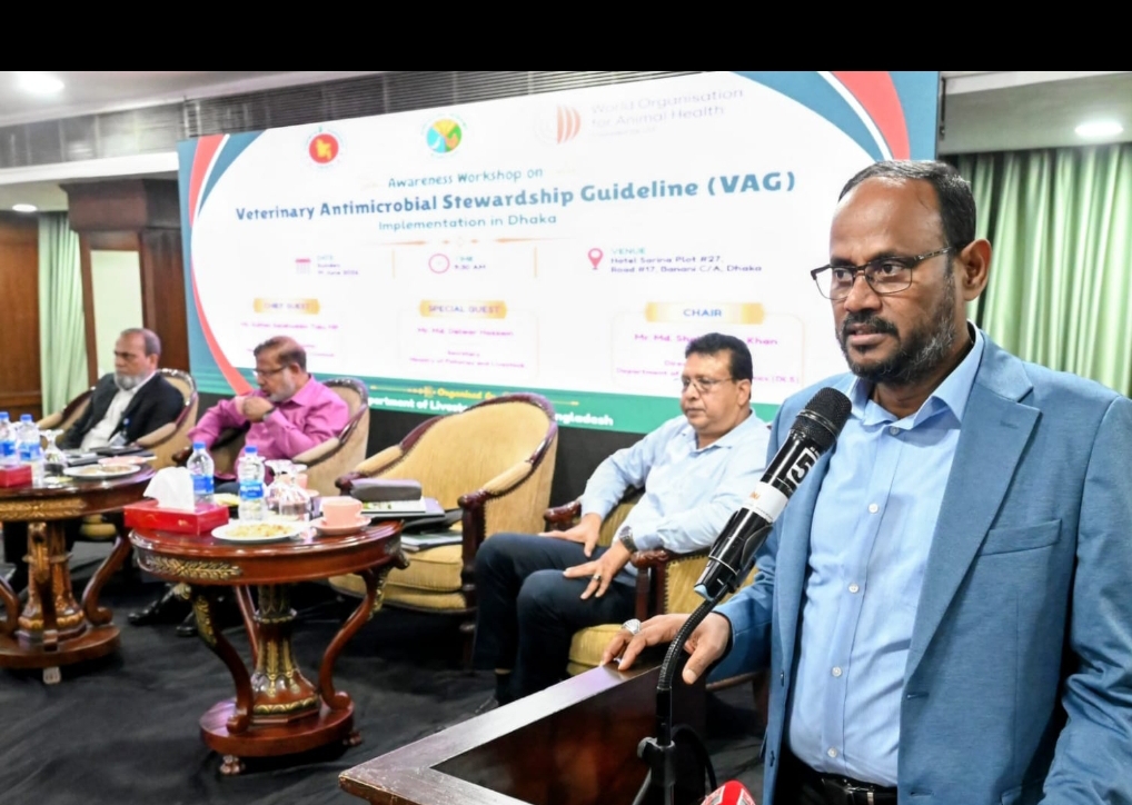 অযৌক্তিক অ্যান্টিবায়োটিক ব্যবহার রোধে সম্মিলিত উদ্যোগ জরুরি -প্রতিমন্ত্রী সুলতান সালাউদ্দিন টুকু