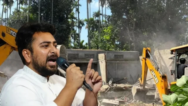আসামে উচ্ছেদ অভিযান নিয়ে নাহিদ ইসলামের প্রতিবাদ