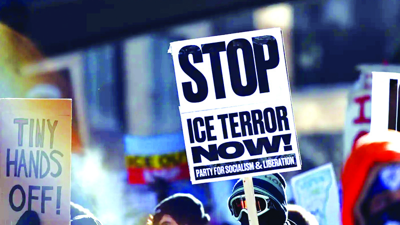 ধর্মঘটে অচল যুক্তরাষ্ট্রের মিনিয়াপলিস শহর