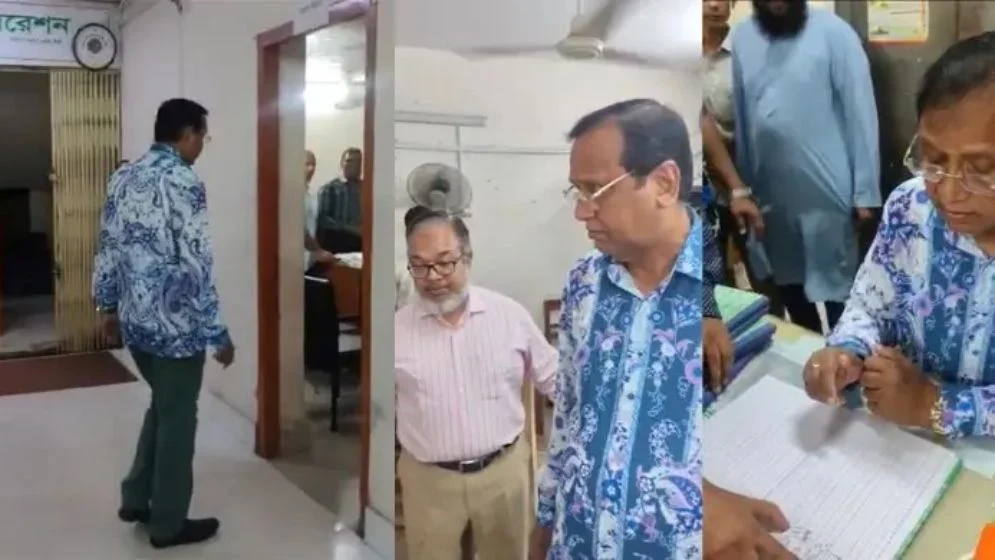ডিএসসিসির আঞ্চলিক কার্যালয়ে ঝটিকা পরিদর্শন: অনুপস্থিত ২৫ শতাংশ কর্মীর বিরুদ্ধে শাস্তির নির্দেশ
