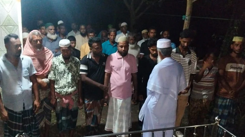 শ্যামনগরে এমপি গাজী নজরুলের দ্বিতীয় স্ত্রীর দাফন সম্পন্ন