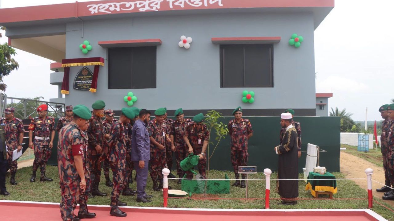 ফটিকছড়ি সীমান্তে নতুন বিজিবি ক্যাম্প, বাড়বে নজরদারি